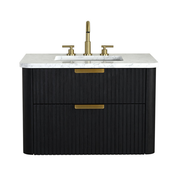 Black Bathroom Vanities You'll Love | Wayfair
